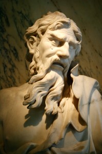 Heraclitus sculpture