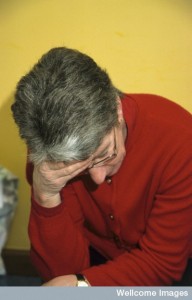 N0024151 Woman suffering from depression